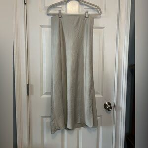 Madewell Maxi Skirt in Grey